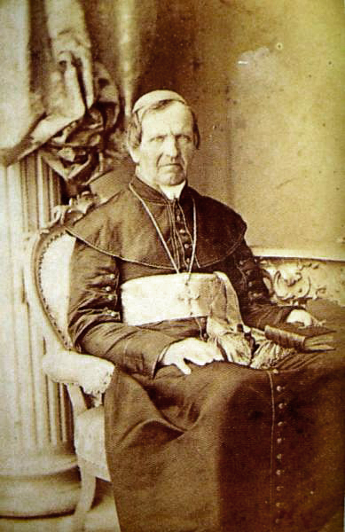 Photograph Of Blessed Anton Martin Slomsek Taken In Vienna Austria In 1862 Just Before His Death Photographer Unknown