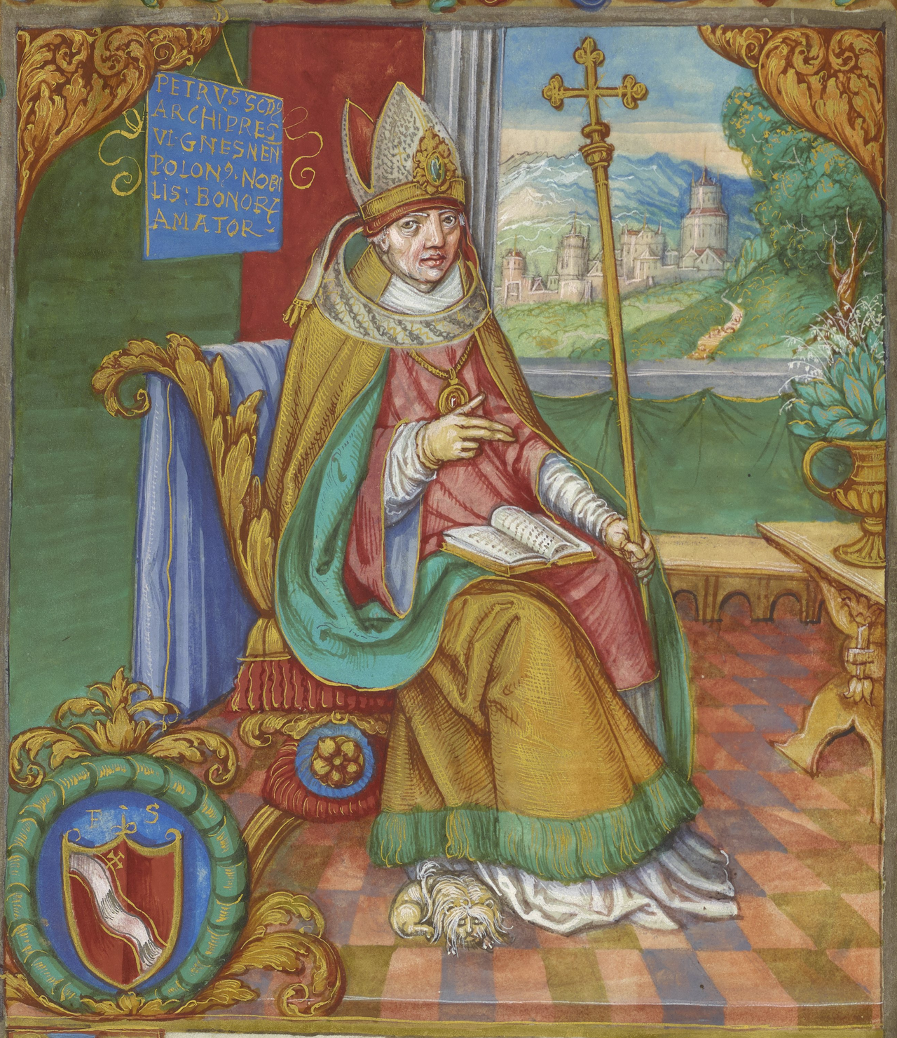 Blessed Bogumilus Of Gniezno Holy Card Date And Artist Unknown