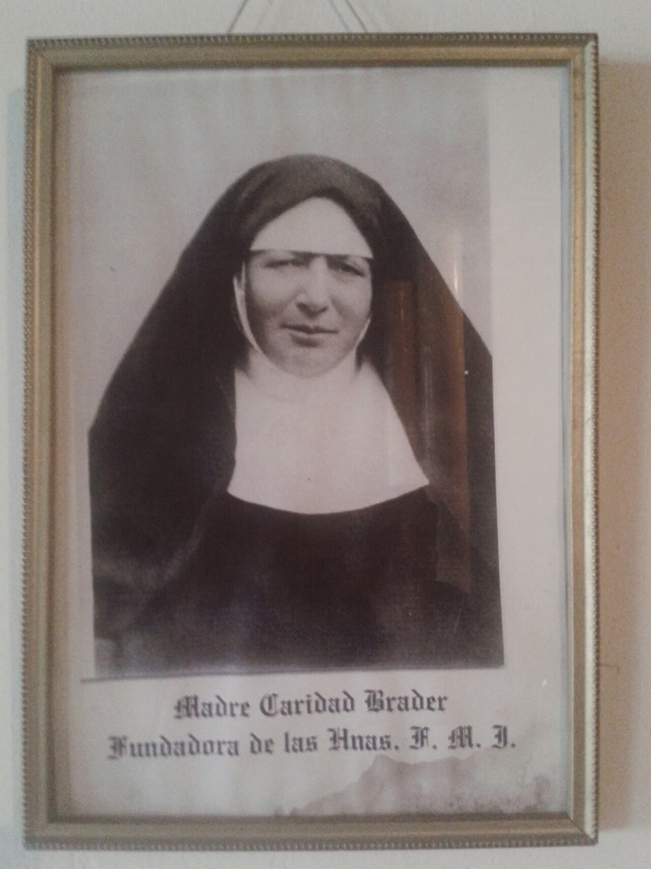 Blessed Maria Caridad Brader