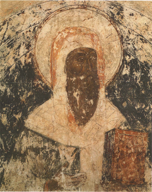 Detail of An Icon of Saint Abraham of Galich