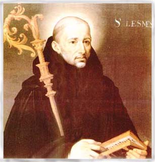 Detail From A 17Th Century Portrait of Saint Adelelmus Artust Unknown Cathedral of Burgos Spain
