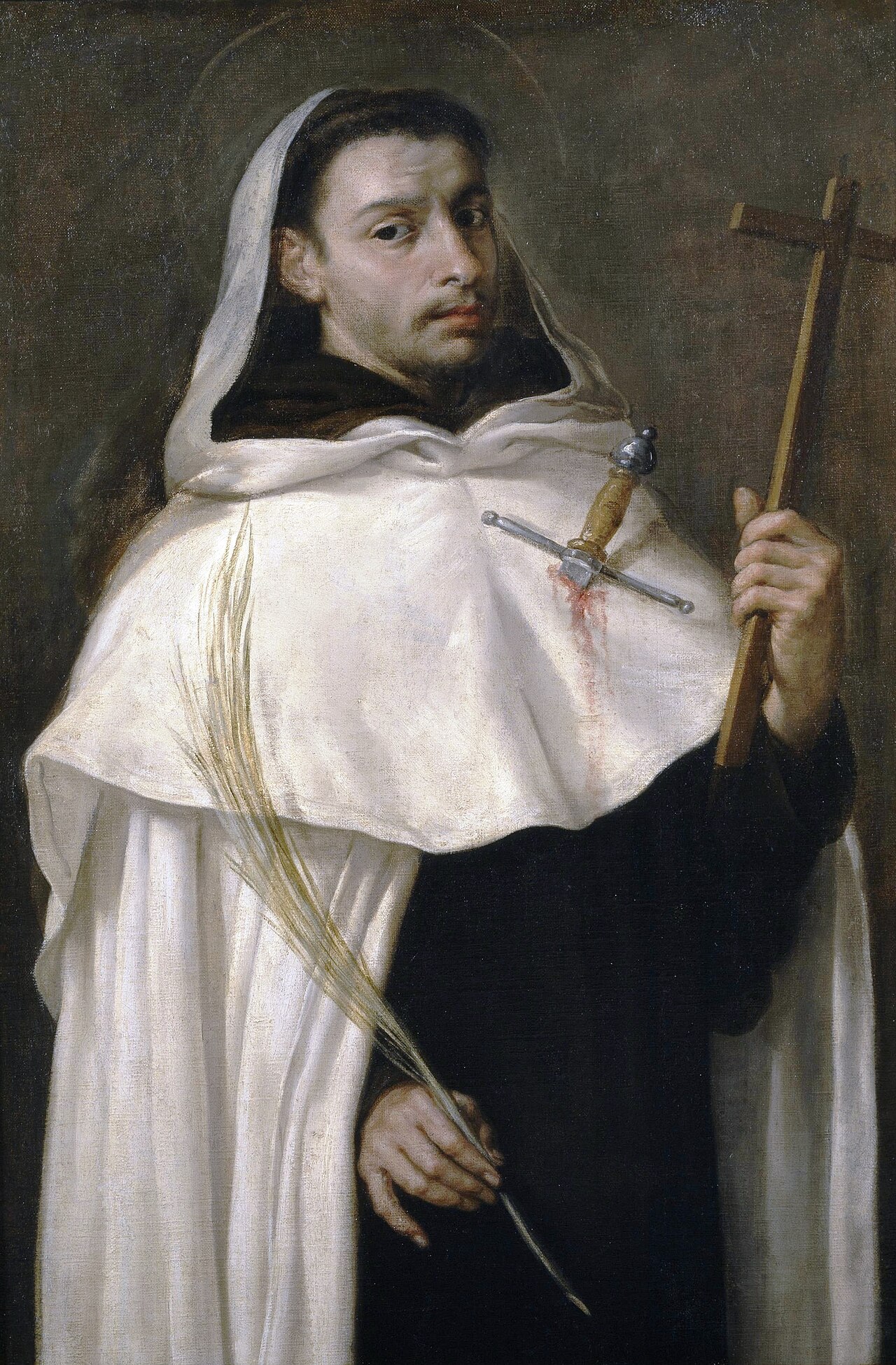 Detail of The Painting San Angelo By Antonio De Pereda C1667