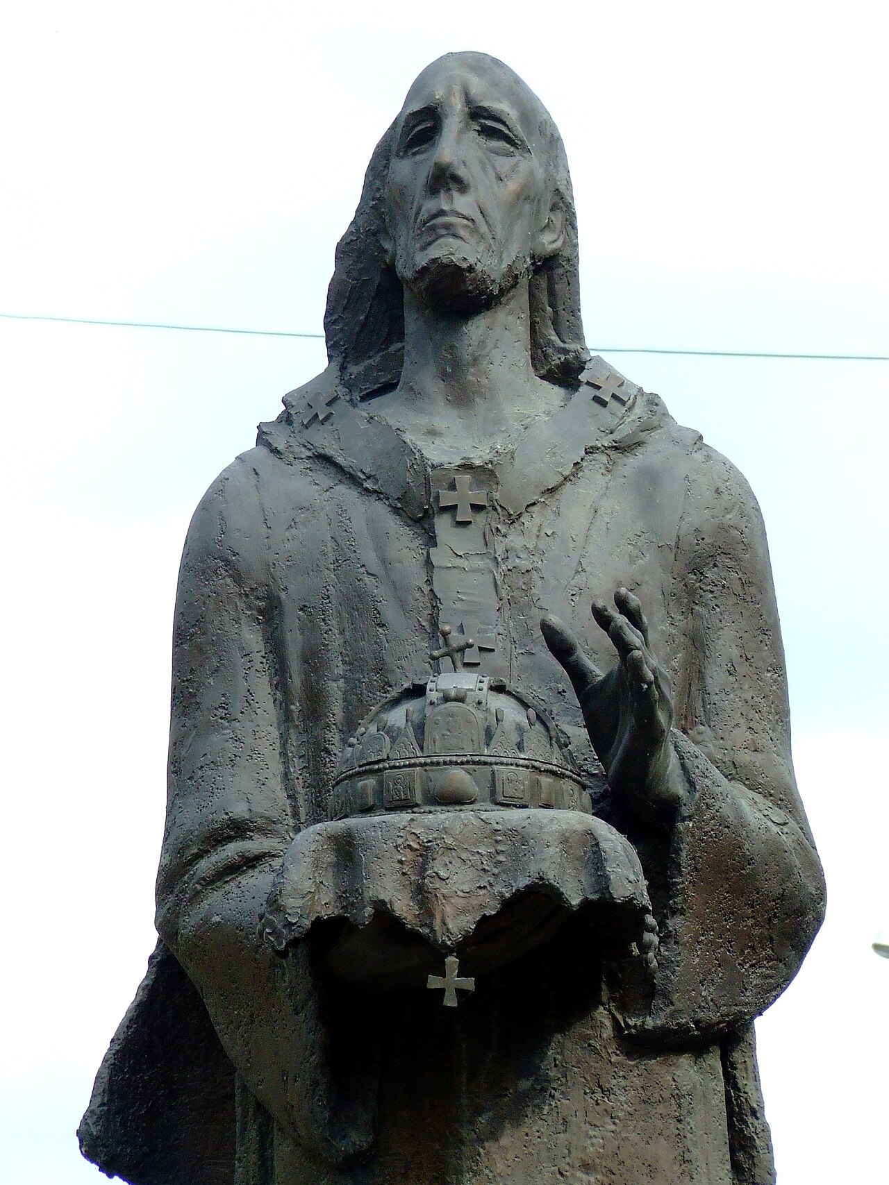 Statue of Saint Astrik By György Benedek 2000 Kalocsa Hungary Photographed On 26 May 2008 By Csanády