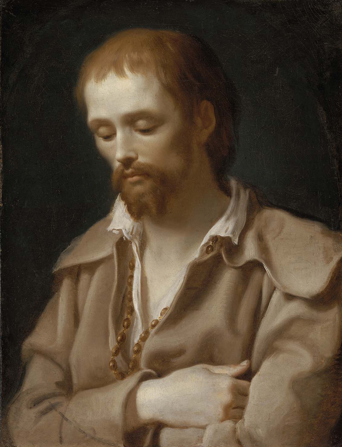 Portrait of Saint Benedict Joseph Labre By Antonio Cavallucci 1795 Museum of Fine Arts Boston Massachusetts