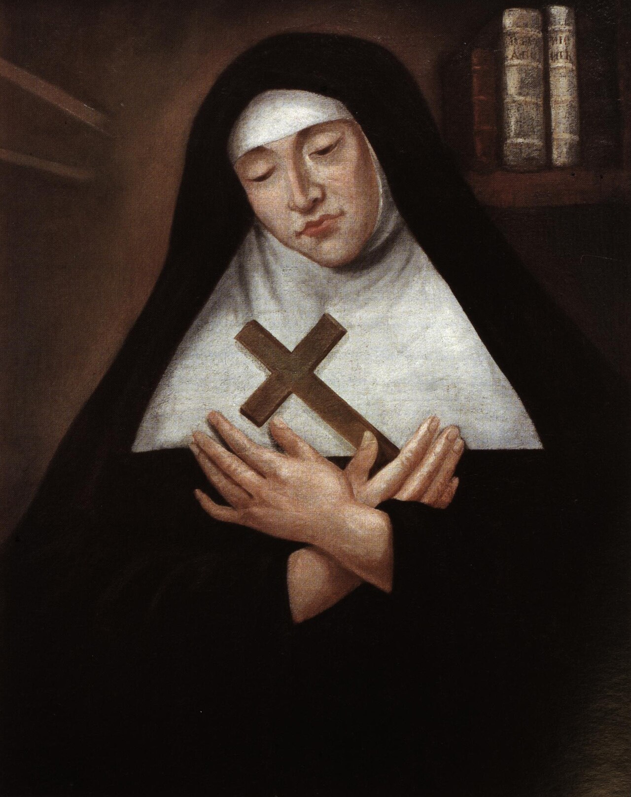 Statue of Blessed Marie of The Incarnation Guyart Artist Unknown Photographer Unknown