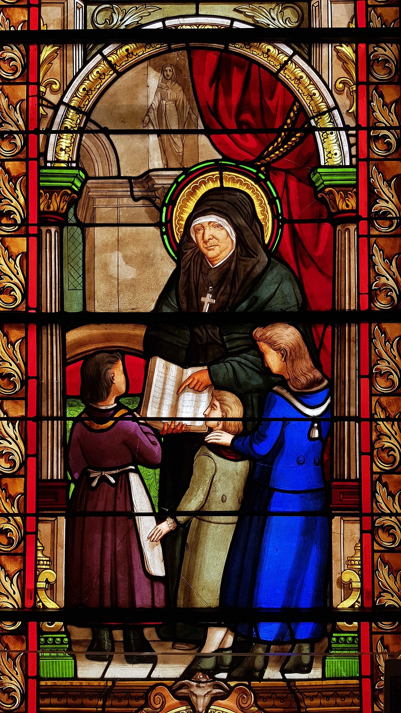 Detail of A Portrait of Blessed Marie Artist Unknown