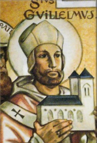 Saint William of Bourges From Pictorial Lives of The Saints 1892 Artist Unknown