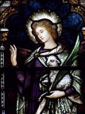 Saint Agnes of Rome - Catholic Saint | Saint for a Minute: Blesseds ...