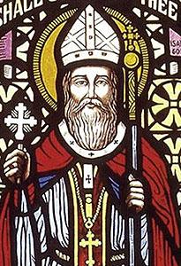 Stained Glass Window of Saint John Maron